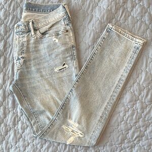 Abercrombie & Fitch Skinny Blue Jeans Premium Denim